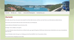 Desktop Screenshot of foerst-reisen.de